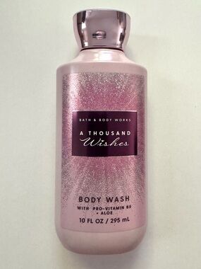 Bath & Body Works A Thousand Wishes Full Size Pink Body Wash NWT